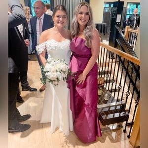 Beautiful fuchsia formal Jay Godfrey Gown